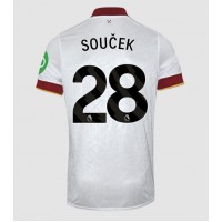 Dres West Ham United Tomas Soucek #28 Rezervni 2024-25 Kratak Rukav